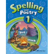 Abeka Spelling and Poetry 1 (New Edition)