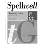 Spellwell C and CC Teacher Guide/Answer Key