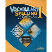 Abeka Grade 7 Vocabulary, Spelling, Poetry 1 Worktext (6th  Edition)