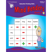 Mind Benders Book 3 (Deductive Thinking Skills)