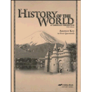 Abeka History of the World Answer Key (Grade 7)