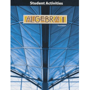 Algebra 1 Student Activities 3rd Edition