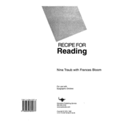 Recipe for Reading Lined Writing Paper 100 sheets