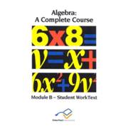 Algebra Complete Course - Module B - DVD