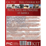 People Places & Principles of America Course Kit Chapter 7-12 (Year 2)