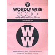 Wordly Wise 3000 Book 2 Tests (4th Edition; Homeschool  Edition)