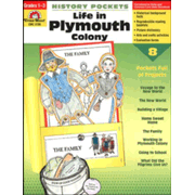 History Pockets: Life in Plymouth Colony, Grades 1-3