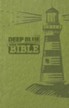 CEB Deep Blue Kids Bible--soft leather-look, lighthouse green