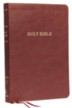 KJV, Thinline Bible, Large Print, Imitation Leather, Burgundy, Red Letter Edition