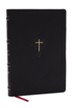 RSV2CE Large Print, Thinline Catholic Bible--soft leather-look, black