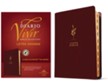 Biblia de estudio del diario vivir RVR60, letra grande, SentiPiel, Vino tinto, índice--soft leather-look, Burgundy, With thumb index