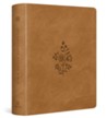 ESV Journaling Study Bible--imitation leather, nubuck caramel