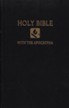 NRSV Pew Bible with Apocrypha, Hardcover, Black