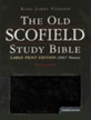 KJV Old Scofield Study Bible, Large Print, Bonded leather, Black,  Thumb-Indexed