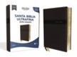 NVI Santa Biblia Ultrafina, Letra Gigante, Leathersoft, Negro, Palabras de Jes<\#250>s en Rojo (NVI UltraThin Large-Print Bible--soft leather-look, black)