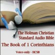 The Book of 1st Corinthians: The Voice Only Holman Christian Standard Audio Bible (HCSB) [Download]