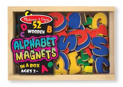Magnetic Wooden Alphabet  - 