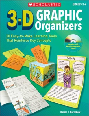 3-D Graphic Organizers  -     By: Daniel Barnekow
