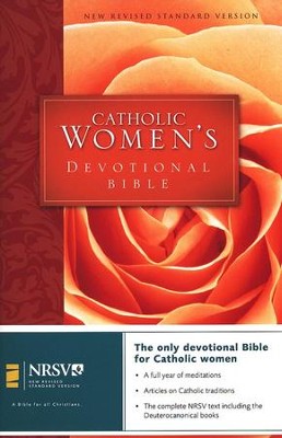 NRSV Catholic Women's Devotional Bible, Hardcover  - 