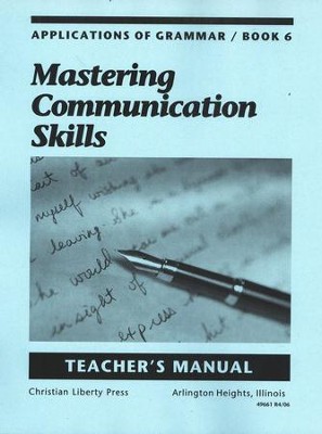 Applications of Grammar Book 6 Teacher's Manual, Grade 12    -     By: Annie Lee Sloan
