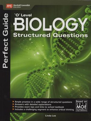 Biology Ordinary Level Structured Questions for 2nd Ed. Grades 9-10  -     By: Linda Lee
