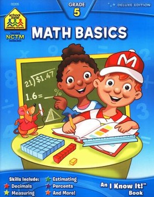 Math, Grade 5 Deluxe Edition, An I Know It! Workbook: 9780887431418 ...