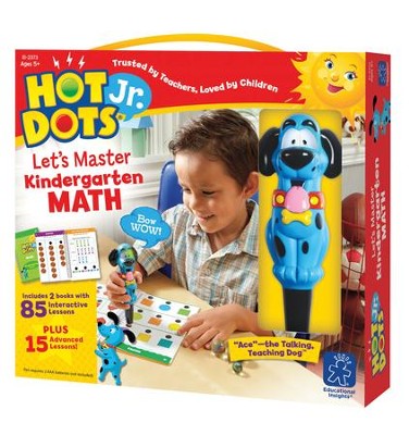 Hot Dots Jr. Grade 1 Math Set w/ Pen by Educati onal Insights 