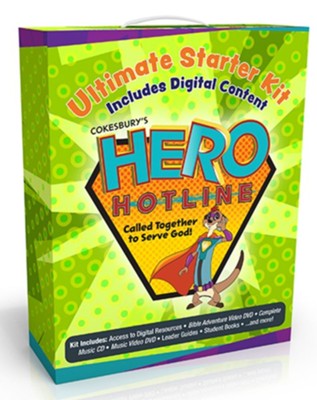 Hero Hotline Ultimate Starer Kit (Includes Digital Content) - Cokesbury VBS 2023  - 