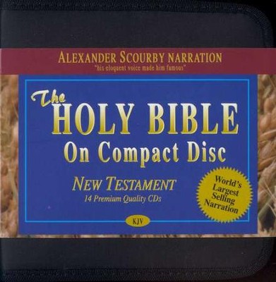 KJV New Testament on CD's: Narrated By: Alexander Scourby ...