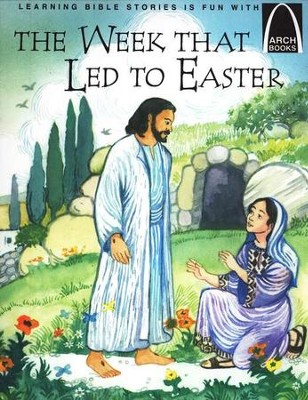Easter Arch Books on CD: The Week That Led To Easter & Jesus Washes Peter's Feet (2 books and 1 CD)  - 