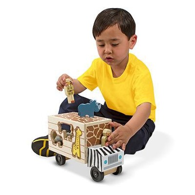 Animal Rescue Shape Sorting Truck  - 