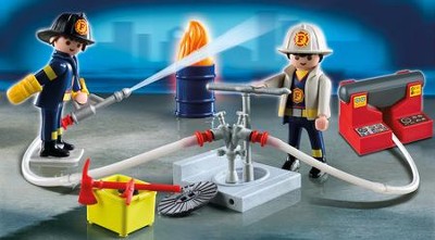 firefighter case toy