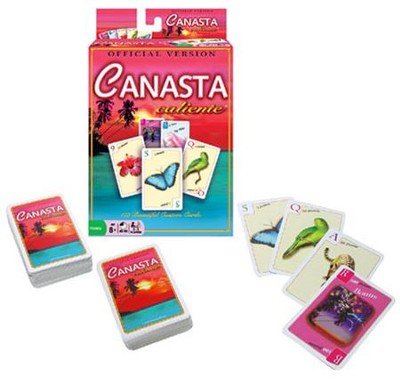 canasta card game in english