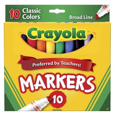 Crayola Classic Color Nontoxic Crayons Assorted, Preferred By