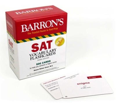 Barron's SAT Vocabulary Flashcards  -     By: Sharon Weiner Green
