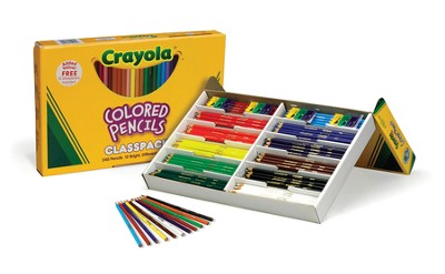 Colored Pencils in School Arts and Crafts 