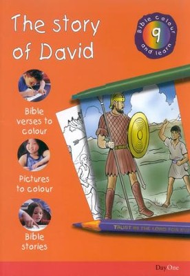Bible Colour and Learn: 09 The Story of David  - 