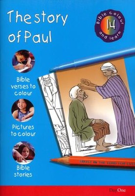 Bible Colour and Learn #14: The Story of Paul   - 