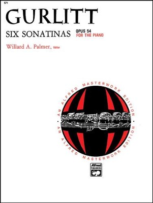 6 Sonatinas, Op. 54  -     By: Cornelius Gurlitt, Willard A. Palmer
