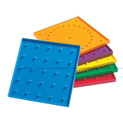 6In. Double-Sided Isometric Geoboards  - 
