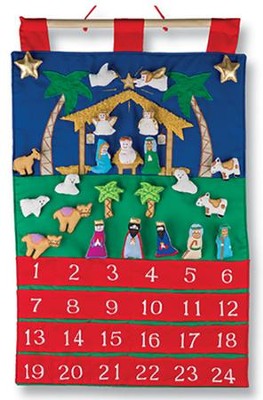 Nativity Fabric Advent Calendar  - 