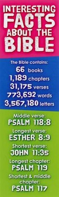 Bible Facts Bookmarks, 25  - 