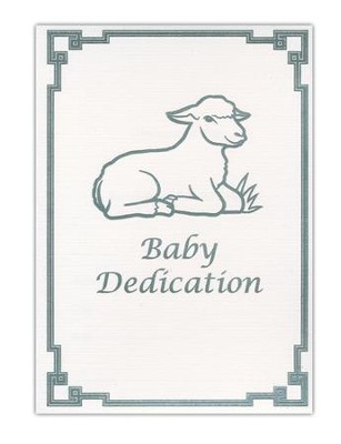 Baby Dedication Folded Certificates (Matthew 19:14, NKJV) 6  - 