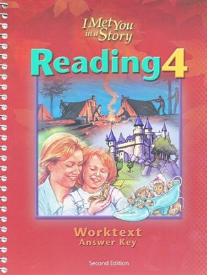 BJU Press Reading 4, Worktext Teacher's Edition   - 