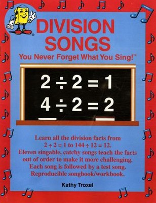 Audio Memory Division Songs Book Only   -     By: Kathy Troxel
