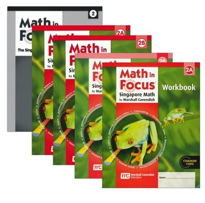 Math in Focus Grade 2 Homeschool Package (with Answer Key)  - 