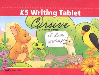 Abeka K5 Writing Tablet (Cursive)   - 