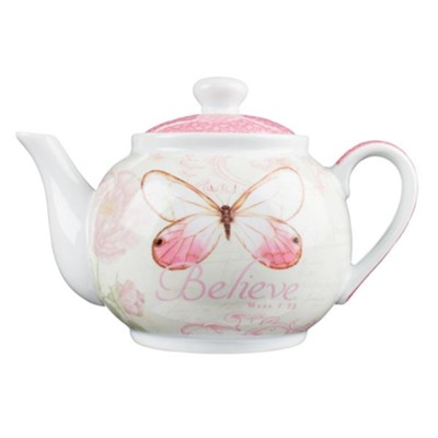 Believe, Butterfly Teapot  - 