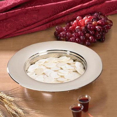 Silver Finish Stacking Bread Plate /& Bread Plate Cover