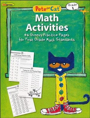 Pete the Cat Math Workbook, Grade 1
